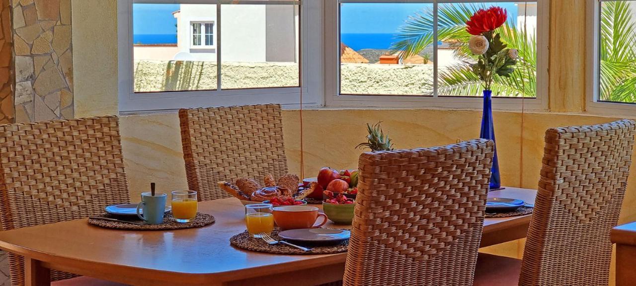 Ferienhaus Casa Oasis - La Pared - Garten - Meerblick Esterno foto