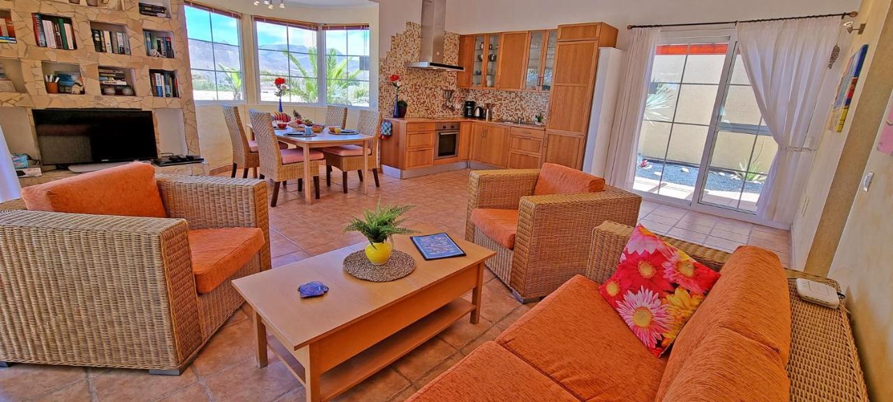 Ferienhaus Casa Oasis - La Pared - Garten - Meerblick Esterno foto